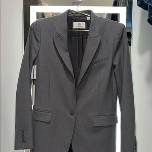 Aritzia Charcoal Blazer